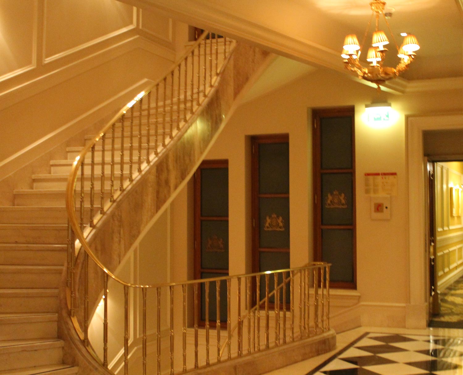 Grand Staircase, Hotel Grande Bretagne Athens