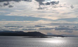 Vancouver Island from the ferry