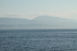 At Sea, Vancouver Island North of Nanaimo, BC