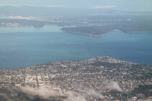 Above Seattle