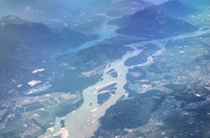 River from above