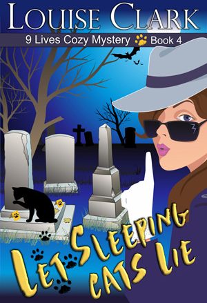 Cover for Let Sleeping Cats Lie, Book 4 in the 9 Lives Cozy Mystery Series